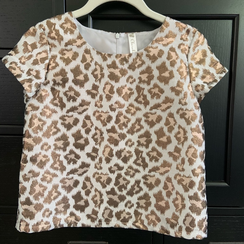 Cherokee Metallic Top, size 10/12